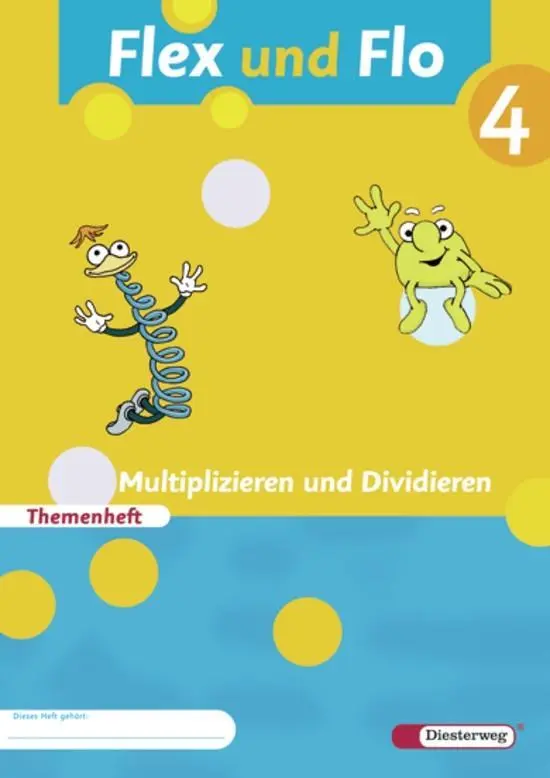 Cover: 9783425132969 | Flex und Flo 4. Themenheft Multiplizieren und Dividieren | Jana Arndt