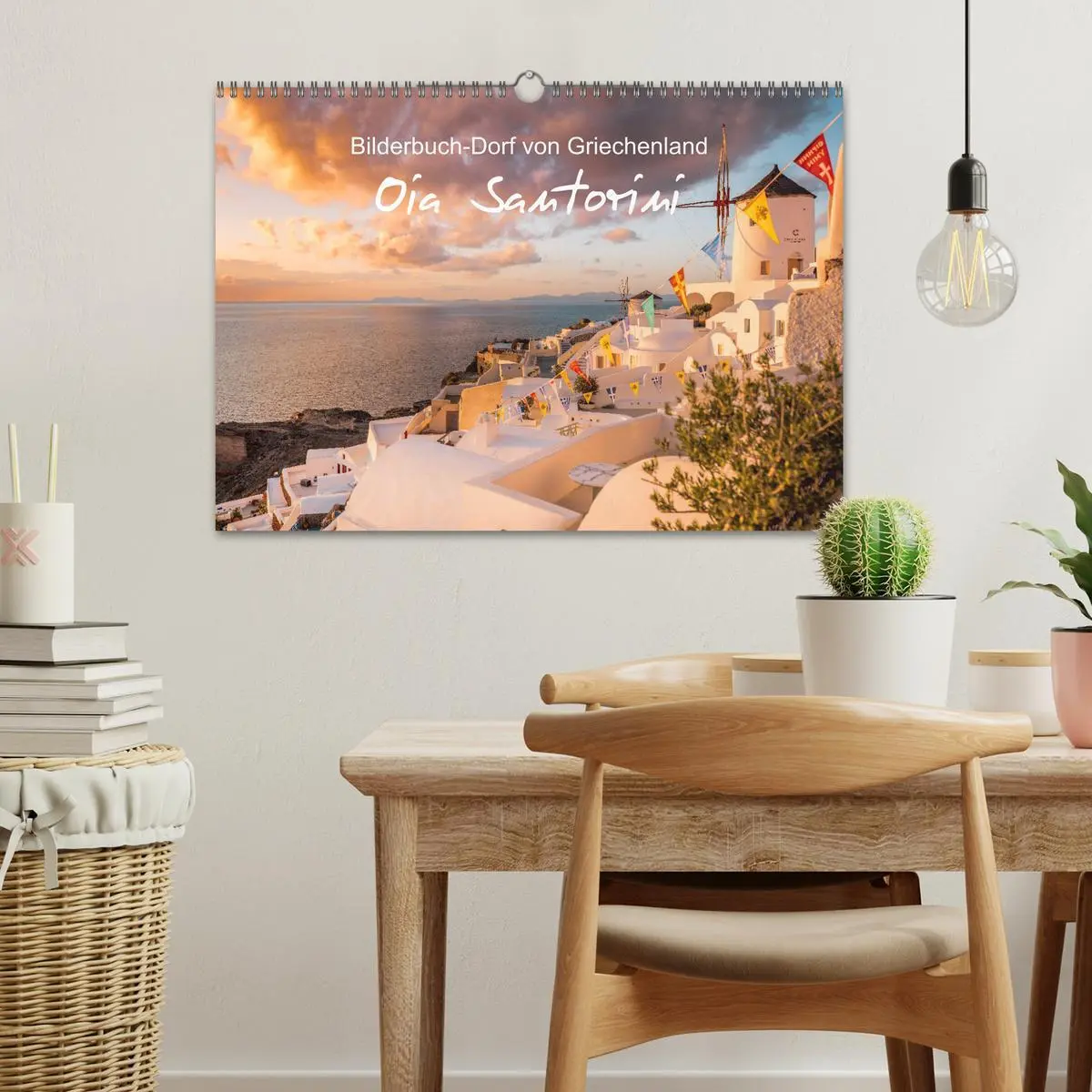 Bild: 9783457672969 | Oia Santorini - Bilderbuch-Dorf von Griechenland (Wandkalender 2026...