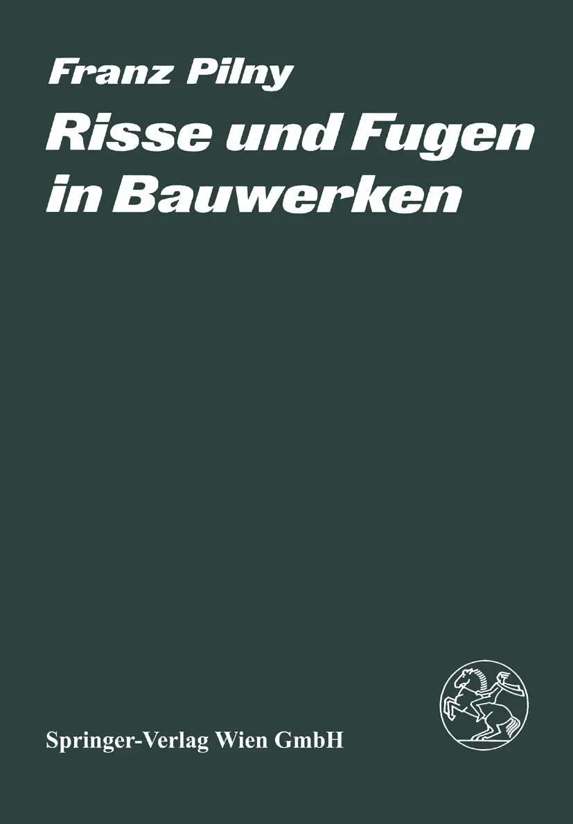 Cover: 9783709122969 | Risse und Fugen in Bauwerken | F. Pilny | Taschenbuch | viii | Deutsch