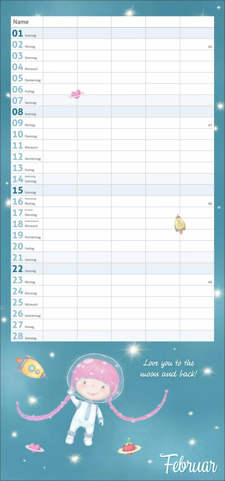 Bild: 9783756412969 | times&amp;more Zauberwesen Familienplaner 2026 | Dagmar Moritz | Kalender
