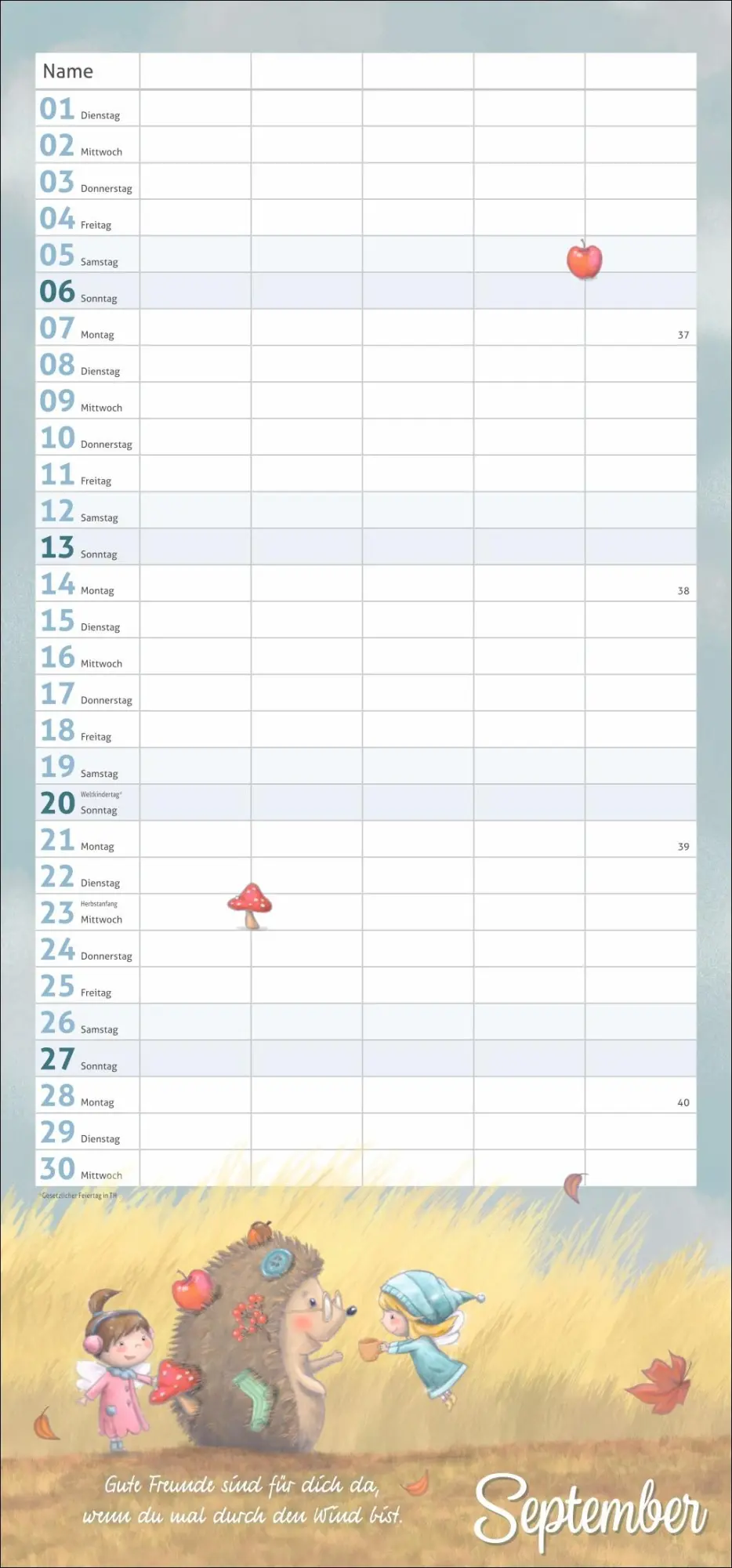 Bild: 9783756412969 | times&amp;more Zauberwesen Familienplaner 2026 | Dagmar Moritz | Kalender