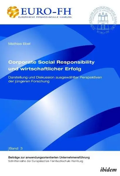 Cover: 9783838202969 | Corporate Social Responsibility und wirtschaftlicher Erfolg | Ebel