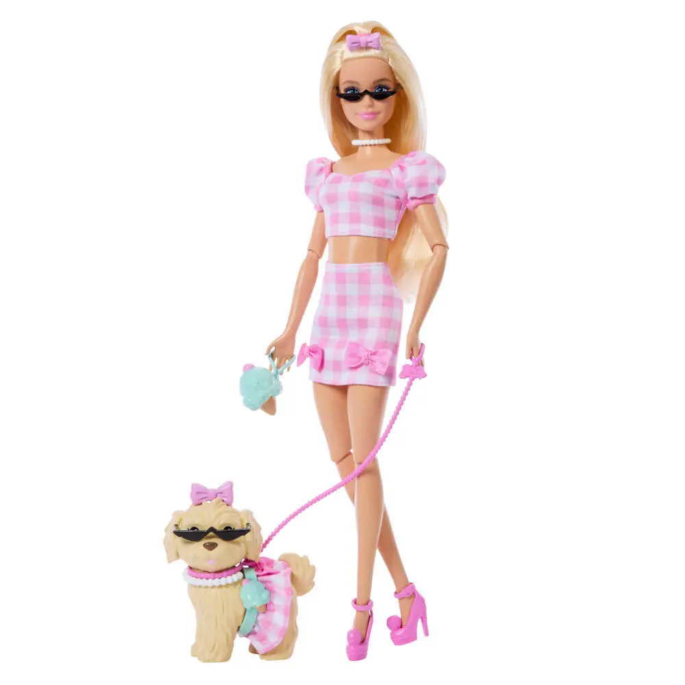 Cover: 194735303069 | Barbie im Zwillingslook mit Schleife und Haustier | Fensterkarton