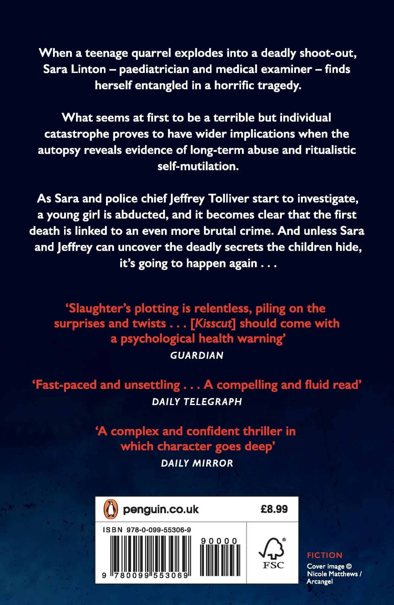 Rückseite: 9780099553069 | Kisscut | Grant County 02 | Karin Slaughter | Taschenbuch | 434 S.
