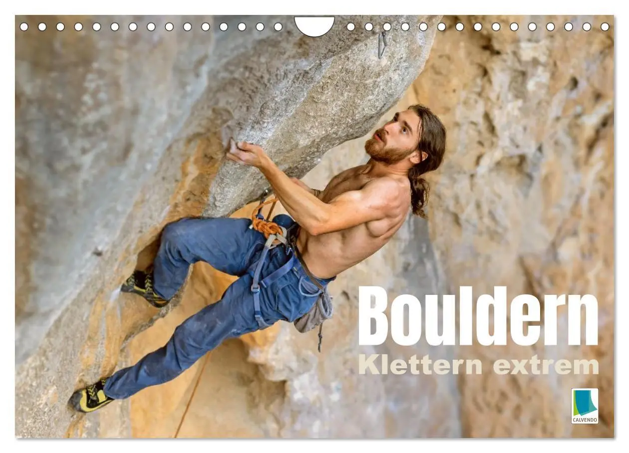 Cover: 9783457943069 | Bouldern: Klettern extrem (Wandkalender 2026 DIN A4 quer), CALVENDO...