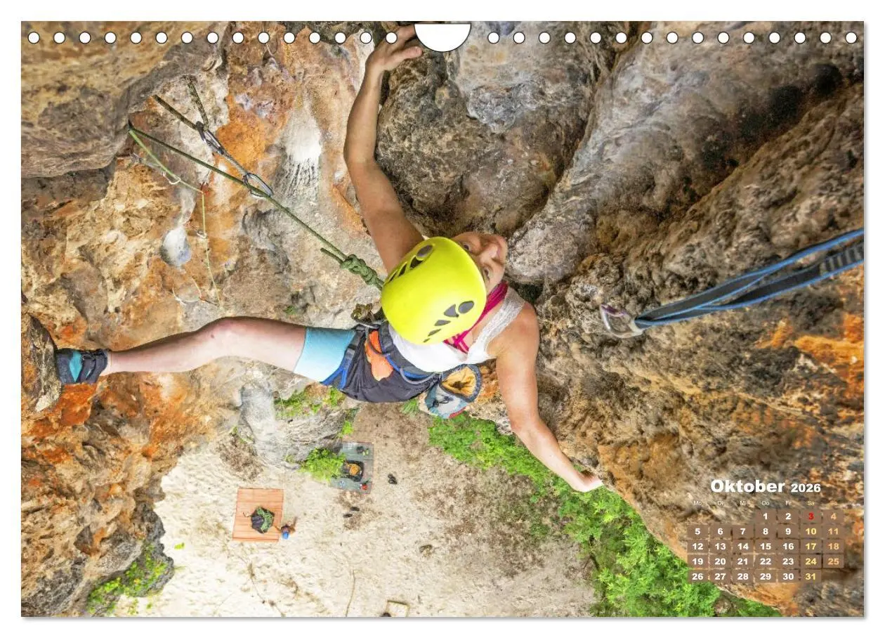 Bild: 9783457943069 | Bouldern: Klettern extrem (Wandkalender 2026 DIN A4 quer), CALVENDO...