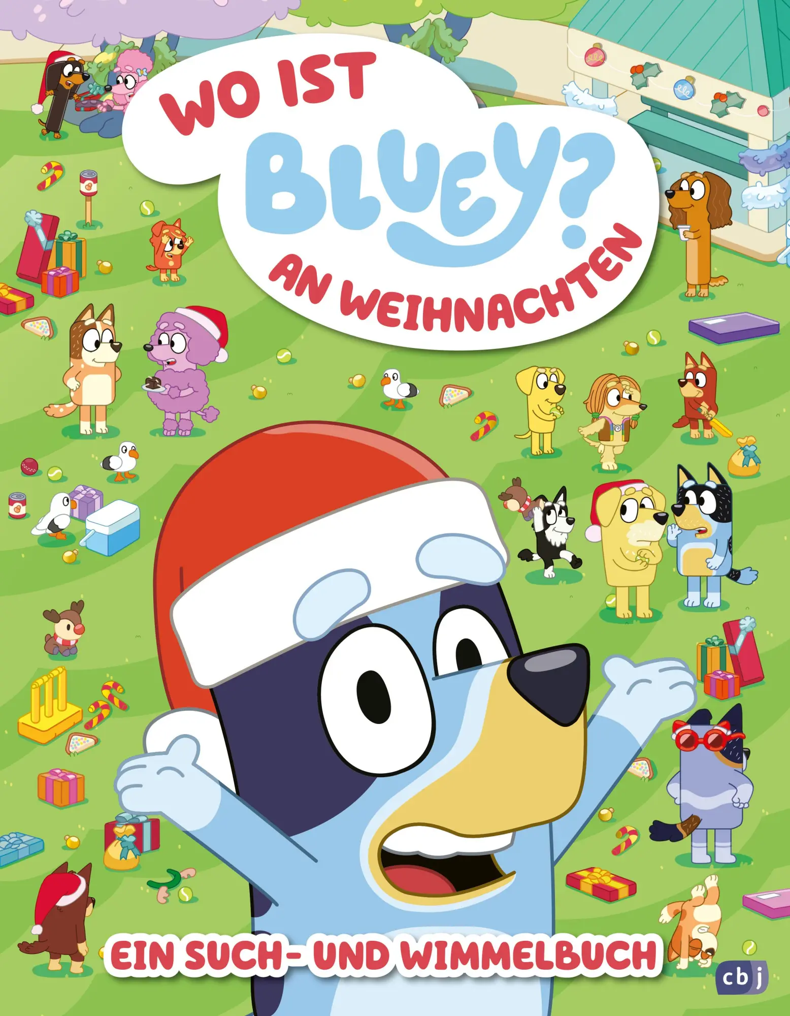 Cover: 9783570183069 | BLUEY - Wo ist BLUEY? an Weihnachten - Ein Such- und Wimmelbuch | Buch