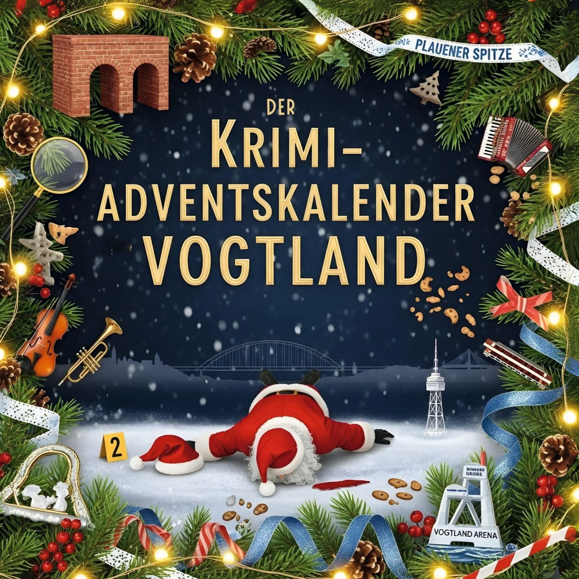 Cover: 9783695303069 | Der Krimi-Adventskalender Vogtland | Mordsverdächtig in 24 Akten
