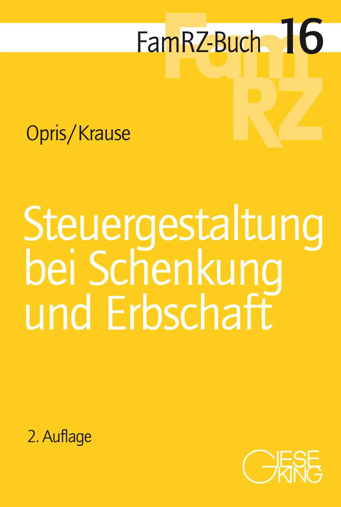 Cover: 9783769413069 | Steuergestaltung bei Schenkung und Erbschaft | Robert Opris (u. a.)