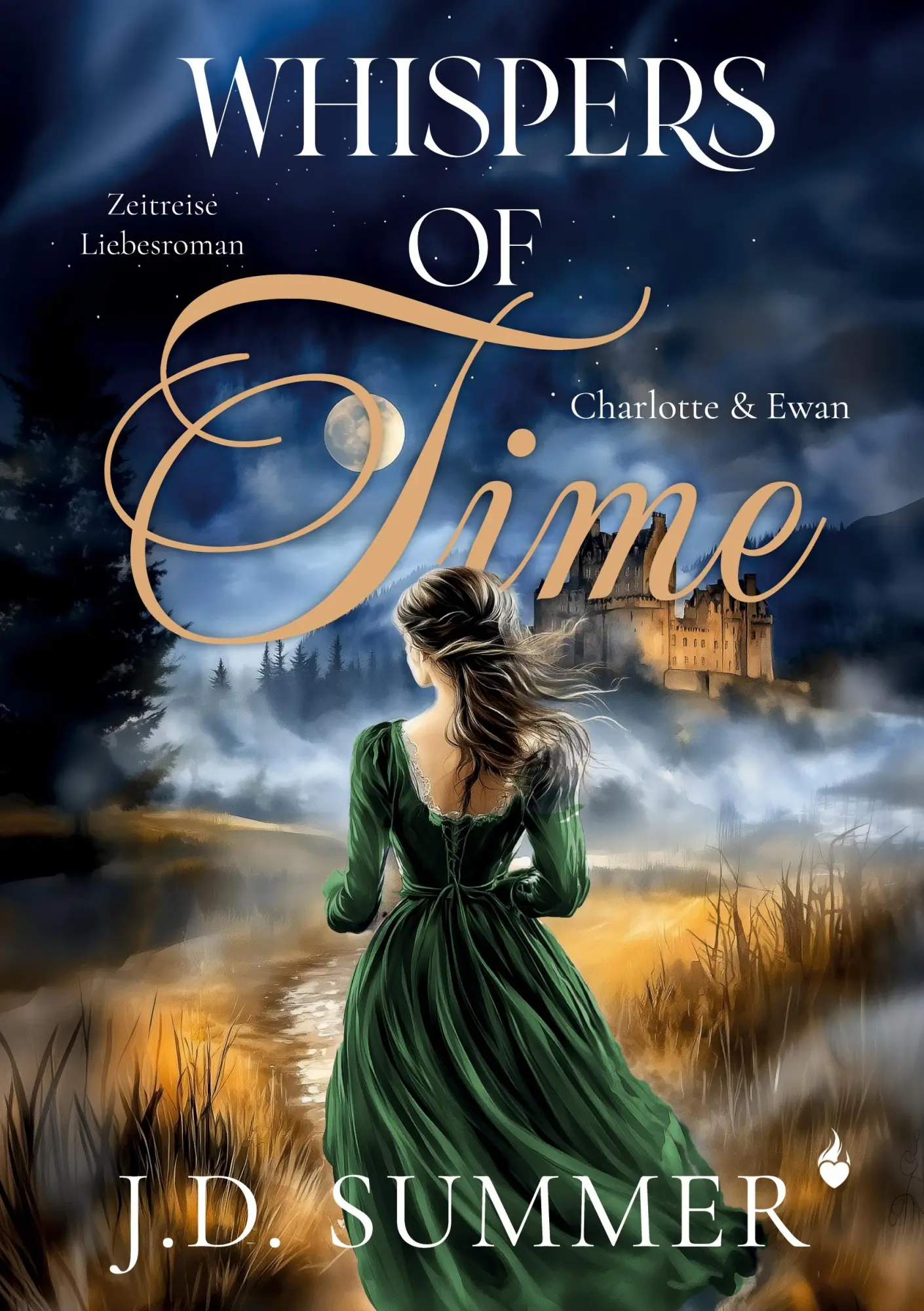 Cover: 9783819453069 | Whispers of Time - Charlotte &amp; Ewan | Zeitreise Liebesroman | Summer