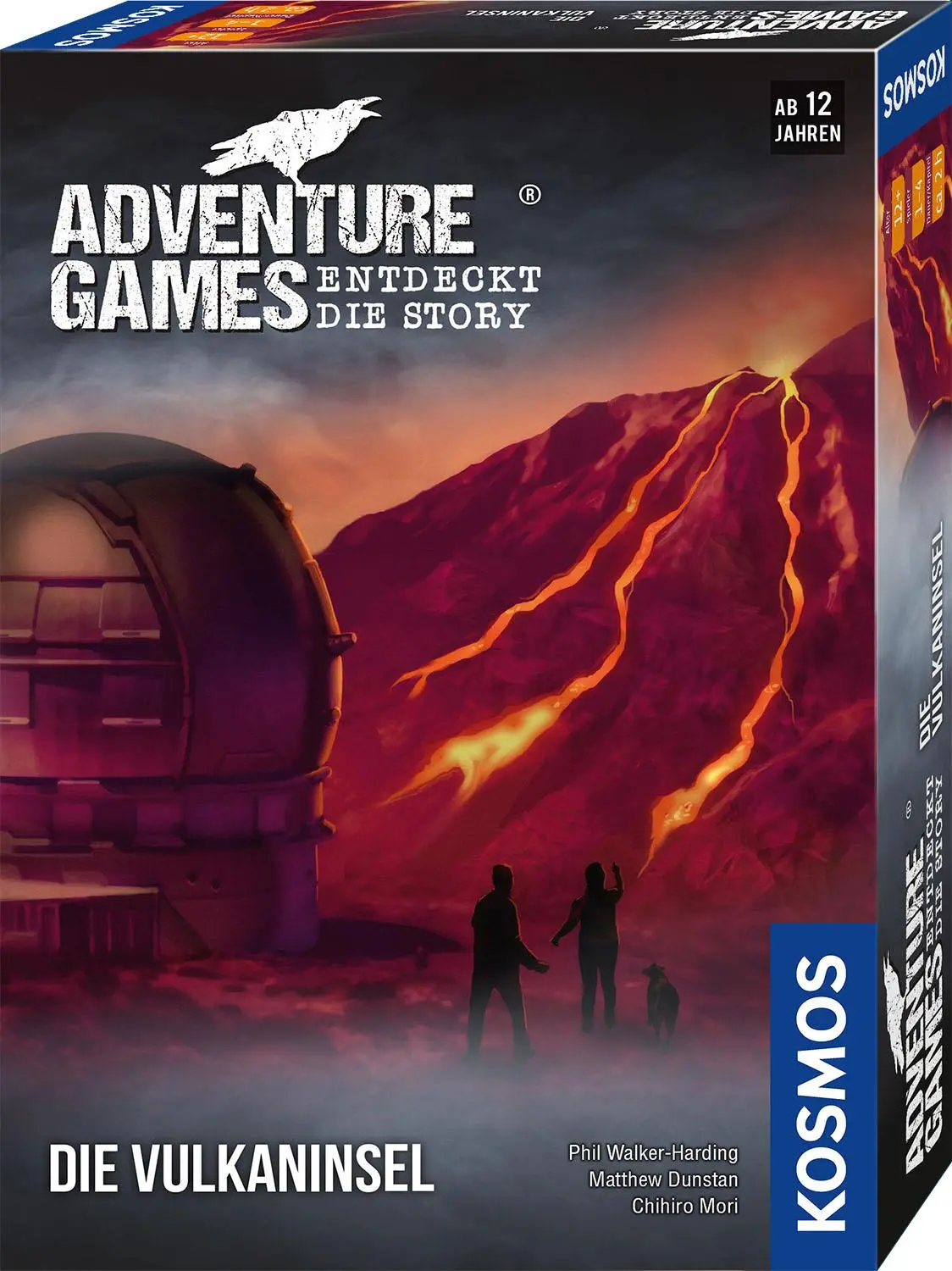 Cover: 4002051693169 | Adventure Games - Die Vulkaninsel | 1 - 4 Spieler | Dunstan | Spiel