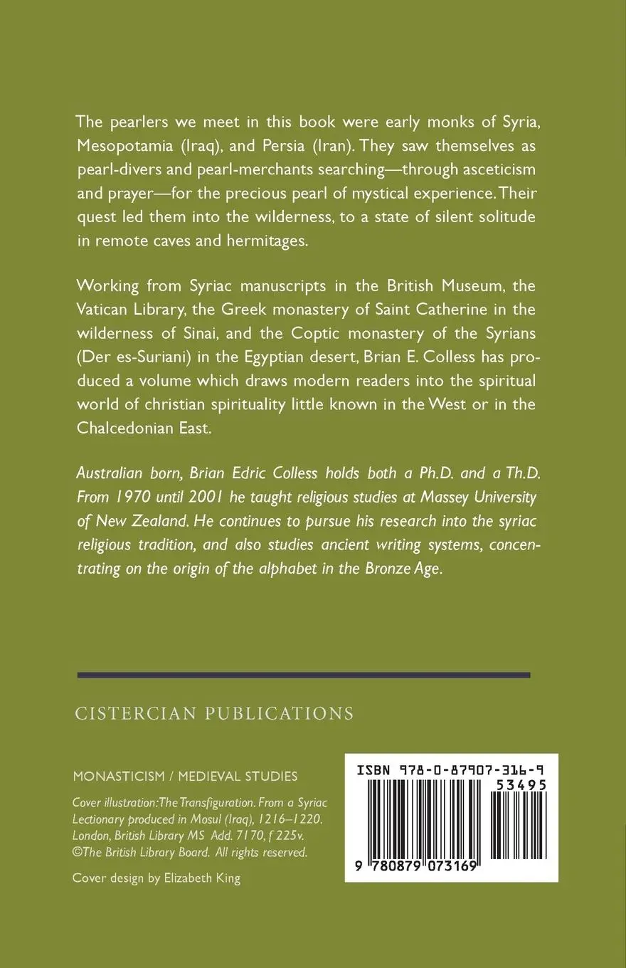 Rückseite: 9780879073169 | Wisdom of the Pearlers | An Anthology of Syriac Christian Mysticism