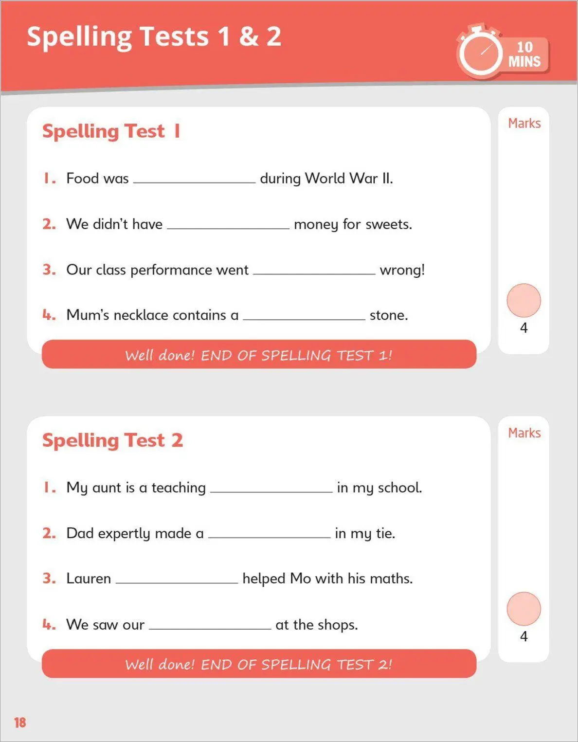 Bild: 9781407183169 | Grammar, Reading &amp; Maths 10-Minute Tests Ages 9-10 | Clare (u. a.)