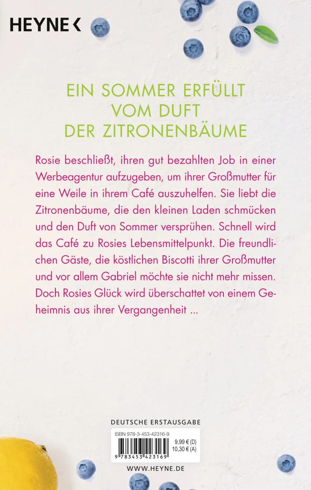Bild: 9783453423169 | Zitronensommer | Roman | Cathy Bramley | Taschenbuch | 576 S. | 2019