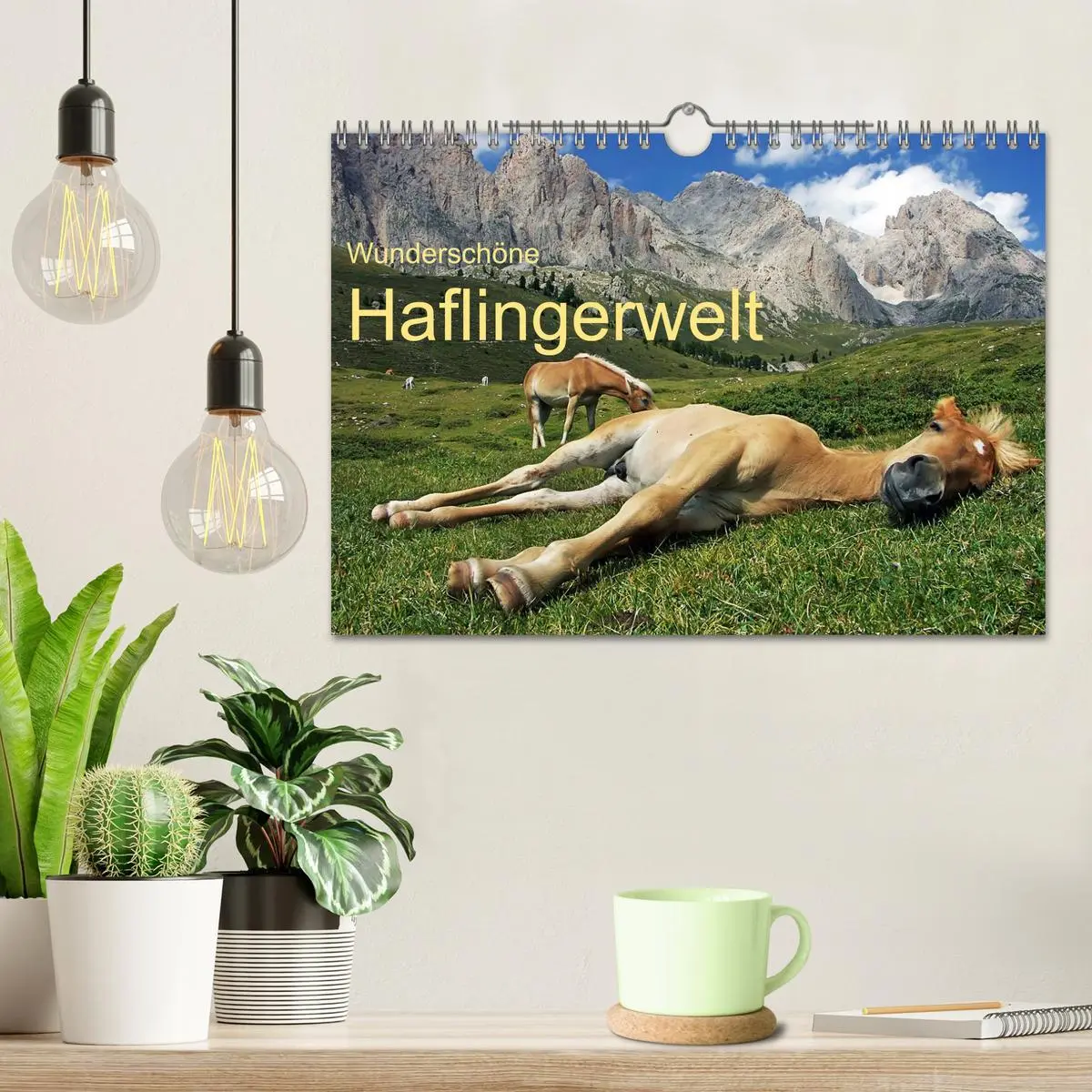 Bild: 9783516023169 | Wunderschöne Haflingerwelt (Wandkalender 2026 DIN A4 quer),...