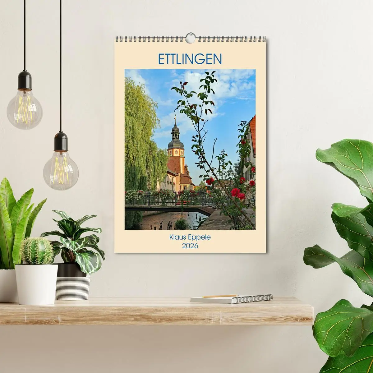 Bild: 9783516403169 | ETTLINGEN (Wandkalender 2026 DIN A3 hoch), CALVENDO Monatskalender