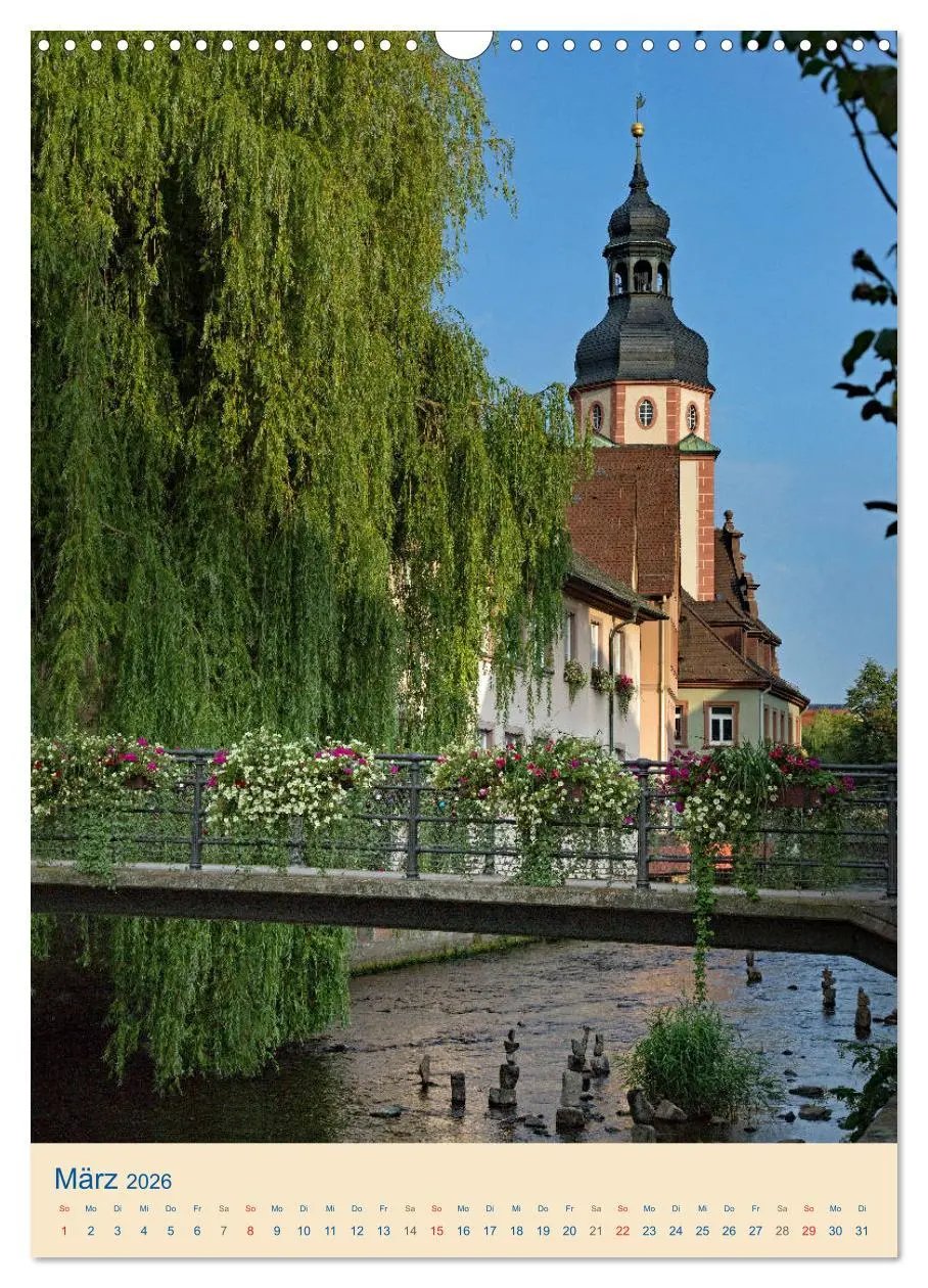 Bild: 9783516403169 | ETTLINGEN (Wandkalender 2026 DIN A3 hoch), CALVENDO Monatskalender
