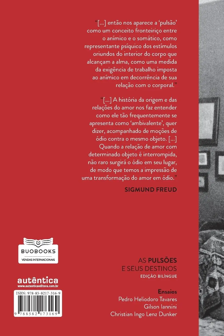 Rückseite: 9788582173169 | Freud - As pulsões e seus destinos ¿ Edição bilíngue | Sigmund Freud