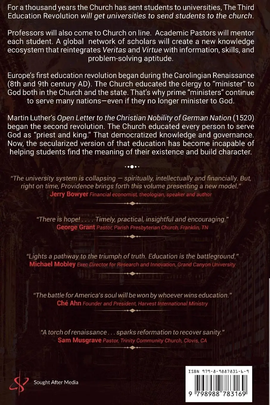Rückseite: 9798988783169 | The Third Education Revolution | Vishal Mangalwadi (u. a.) | Buch