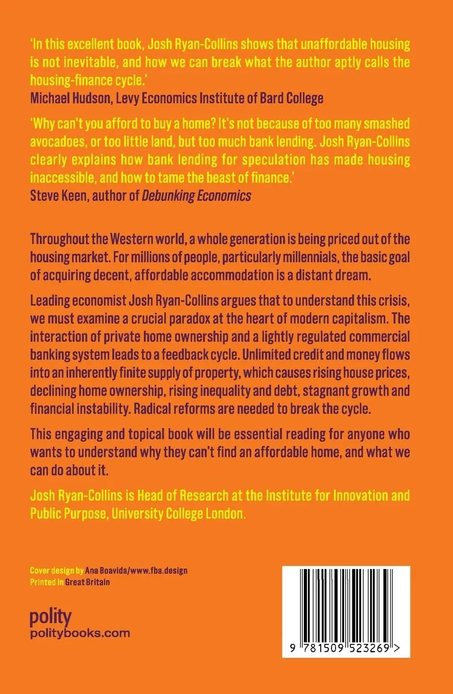 Rückseite: 9781509523269 | Why Can't You Afford a Home? | Josh Ryan-Collins | Taschenbuch | 2018