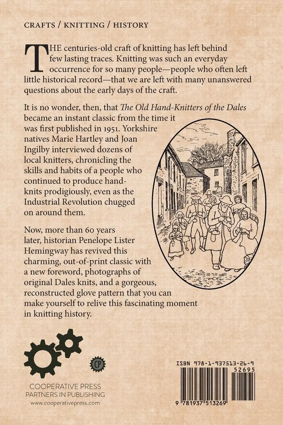 Rückseite: 9781937513269 | The Old Hand-Knitters of the Dales | Marie Hartley (u. a.) | Buch