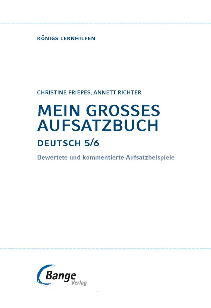 Bild: 9783129303269 | Mein großes Aufsatzbuch - Deutsch 5./6. Klasse | Friepes | Taschenbuch