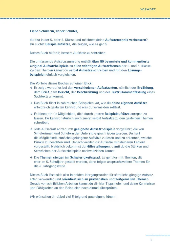 Bild: 9783129303269 | Mein großes Aufsatzbuch - Deutsch 5./6. Klasse | Friepes | Taschenbuch