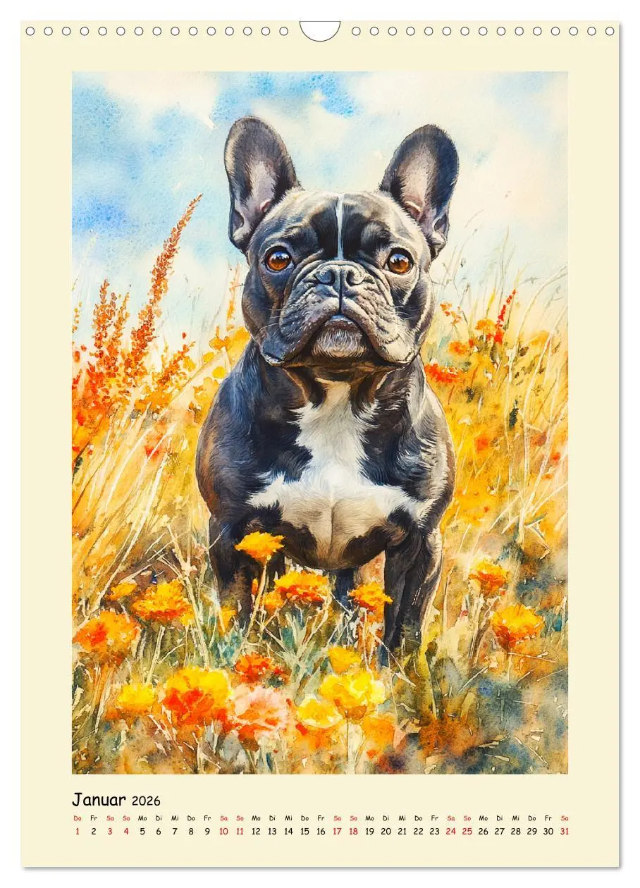 Bild: 9783457303269 | Charmante Bulldoggen. Französische Lebensfreude auf vier Pfoten...