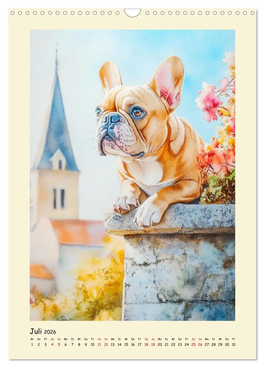 Bild: 9783457303269 | Charmante Bulldoggen. Französische Lebensfreude auf vier Pfoten...