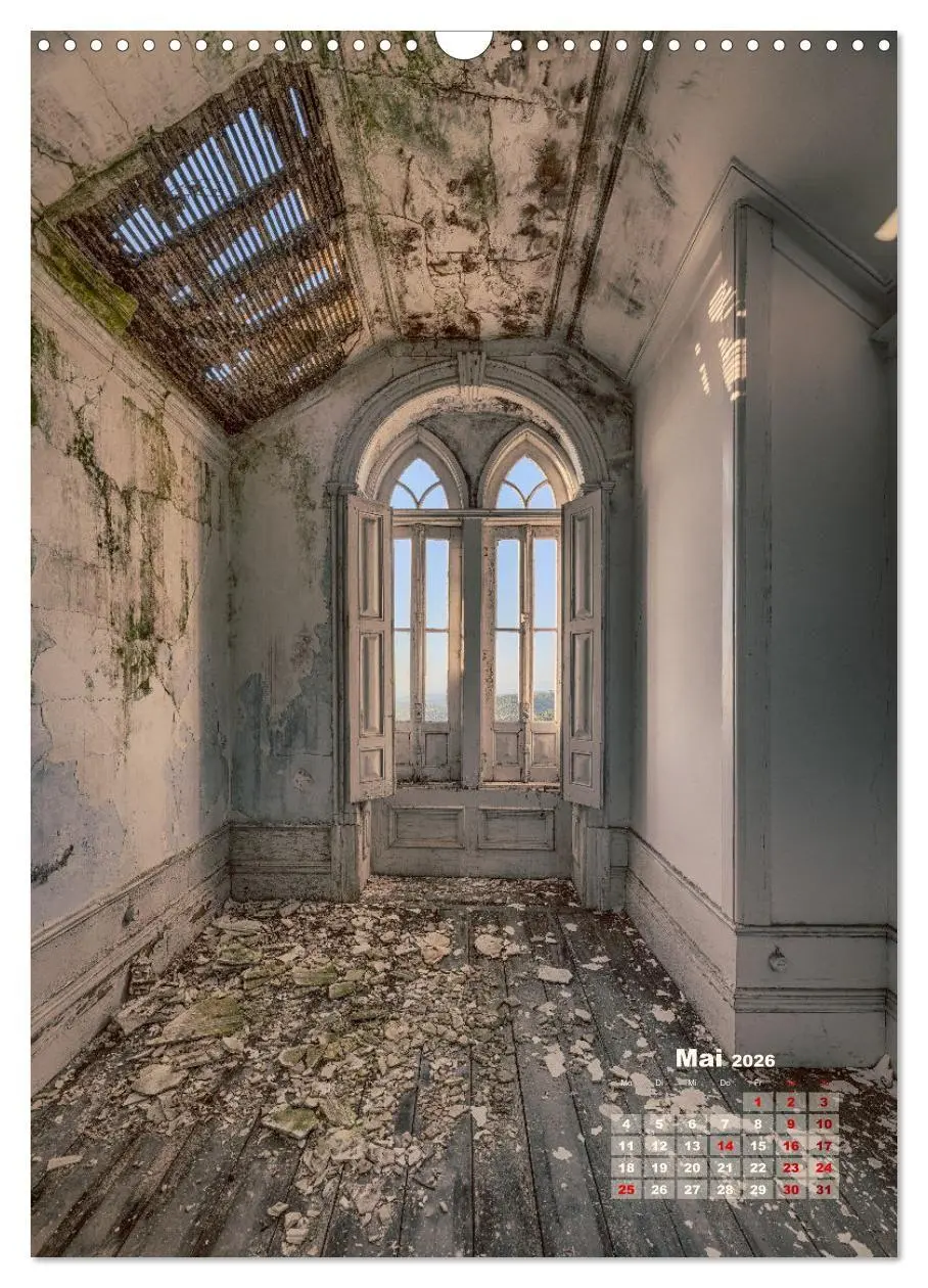 Bild: 9783516703269 | Lost Places - morbide Schönheiten (Wandkalender 2026 DIN A3 hoch),...