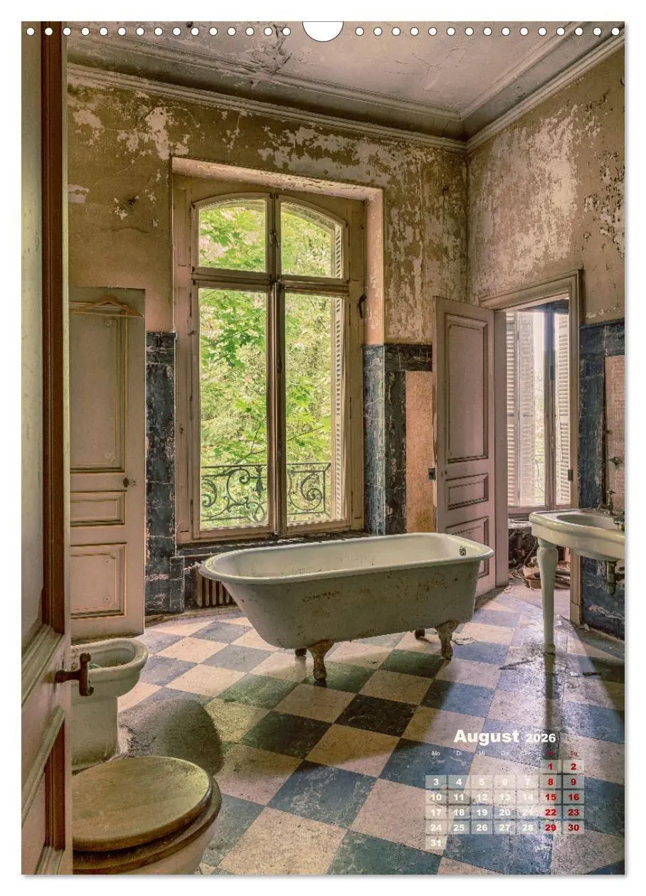 Bild: 9783516703269 | Lost Places - morbide Schönheiten (Wandkalender 2026 DIN A3 hoch),...