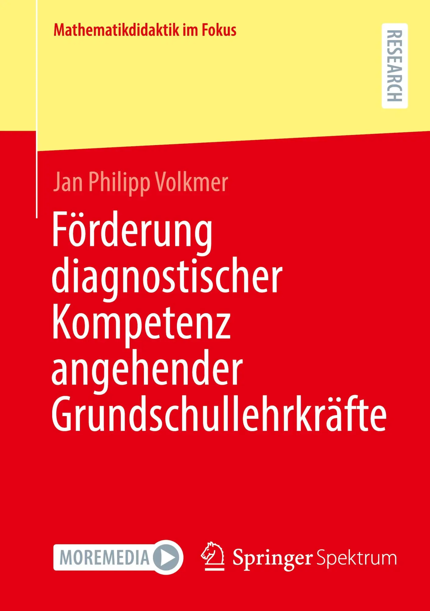 Cover: 9783658443269 | Förderung diagnostischer Kompetenz angehender Grundschullehrkräfte