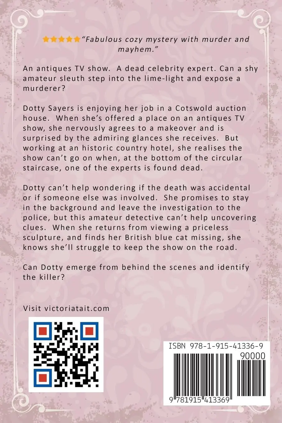 Rückseite: 9781915413369 | Valued for Murder | Victoria Tait | Taschenbuch | Englisch | 2023