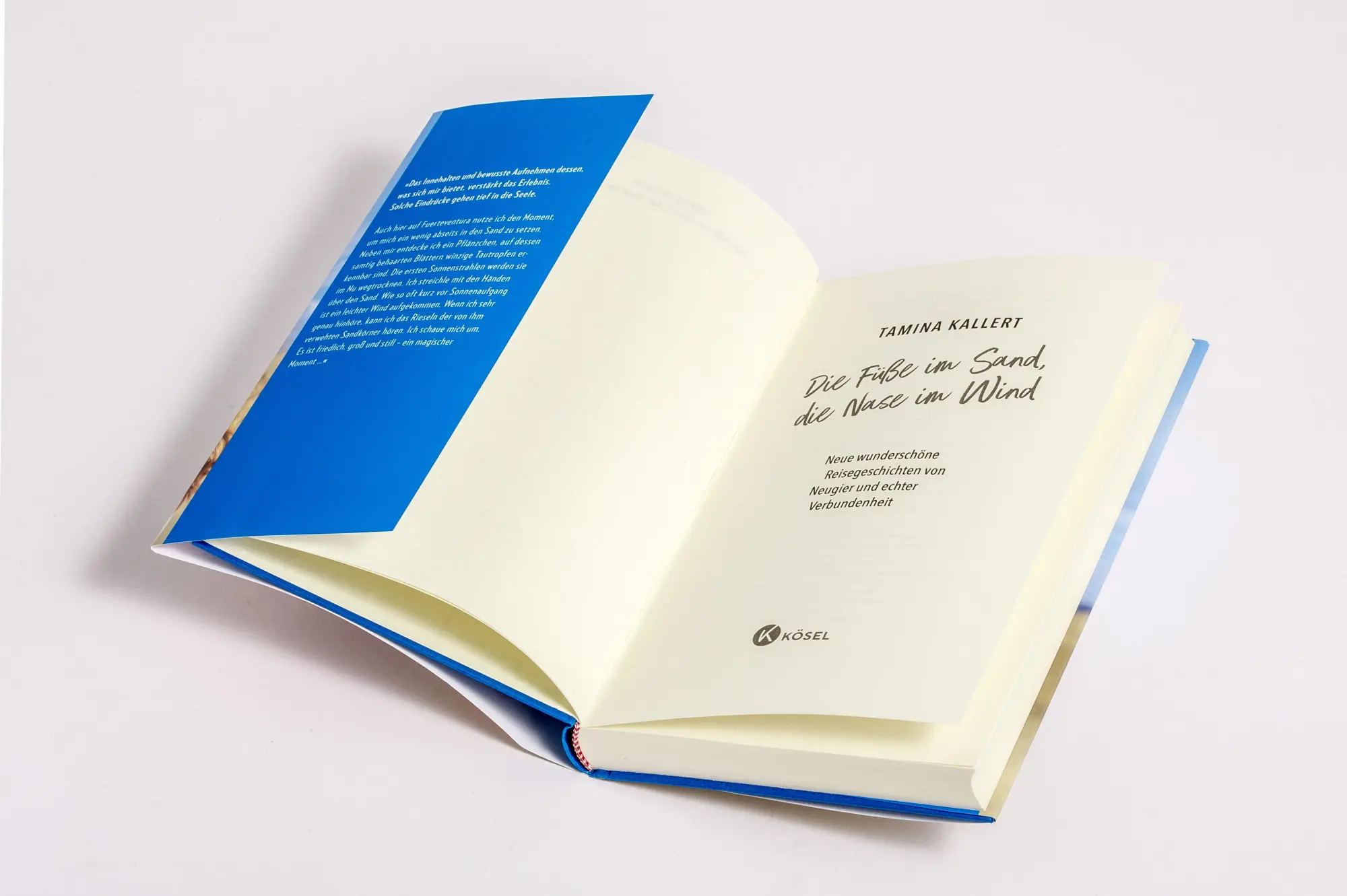 Bild: 9783466373369 | Die Füße im Sand, die Nase im Wind | Tamina Kallert | Buch | 208 S.