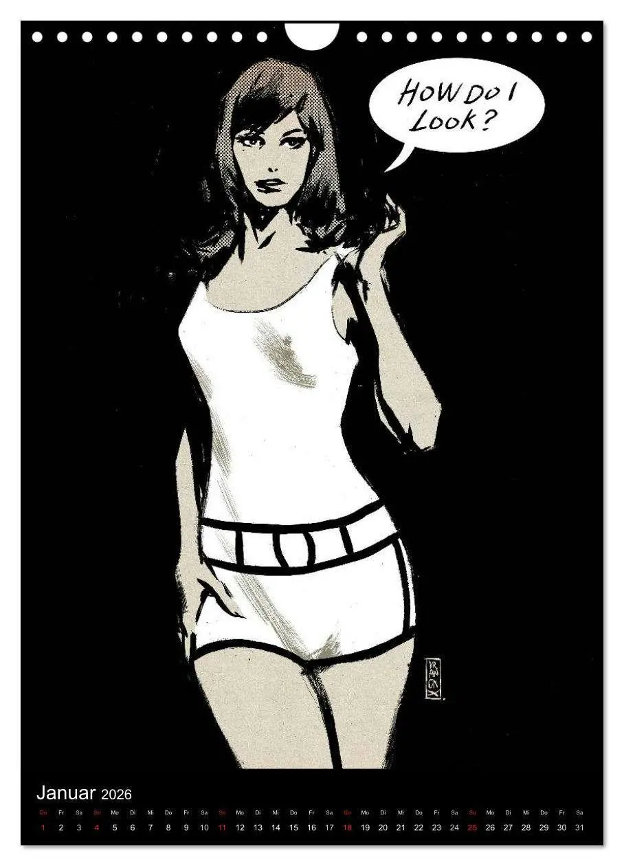 Bild: 9783516483369 | Les femmes de Gilles 2 by Gilles Vranckx - 12 Frauen-Illustrationen...