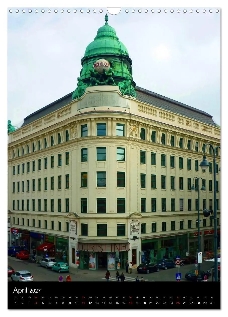 Bild: 9783594223369 | Metropole Wien (Wandkalender 2027 DIN A3 hoch), CALVENDO...