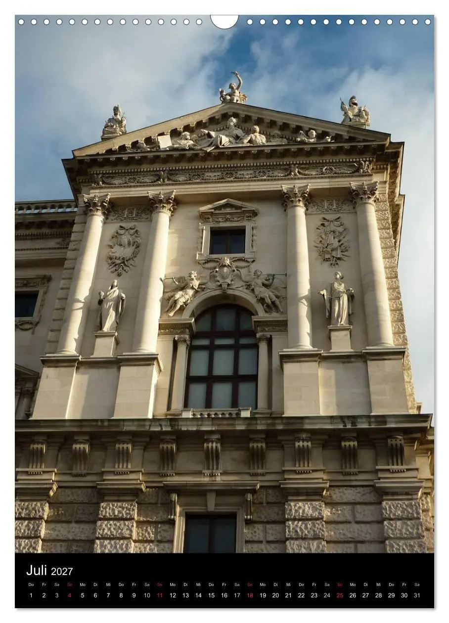 Bild: 9783594223369 | Metropole Wien (Wandkalender 2027 DIN A3 hoch), CALVENDO...