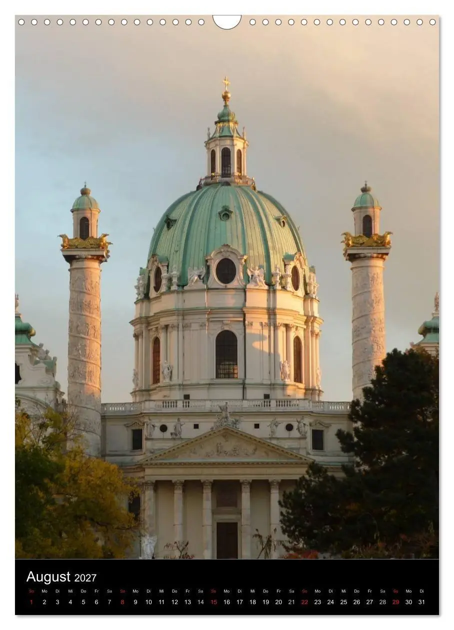 Bild: 9783594223369 | Metropole Wien (Wandkalender 2027 DIN A3 hoch), CALVENDO...