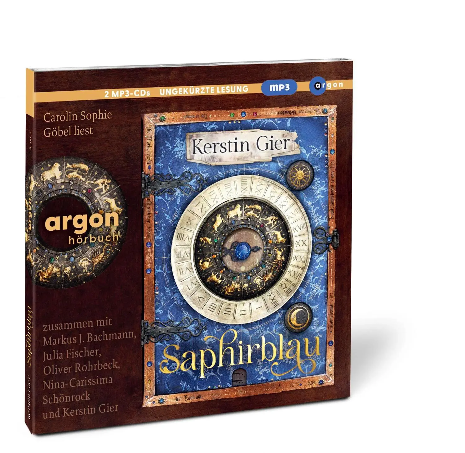 Bild: 9783839843369 | Saphirblau | Kerstin Gier | MP3 | 2 Audio-CDs | Deutsch | 2025