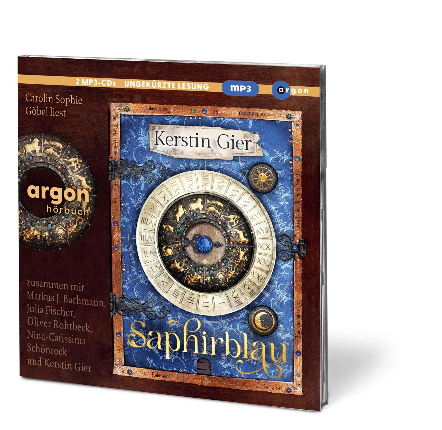 Bild: 9783839843369 | Saphirblau | Kerstin Gier | MP3 | 2 Audio-CDs | Deutsch | 2025
