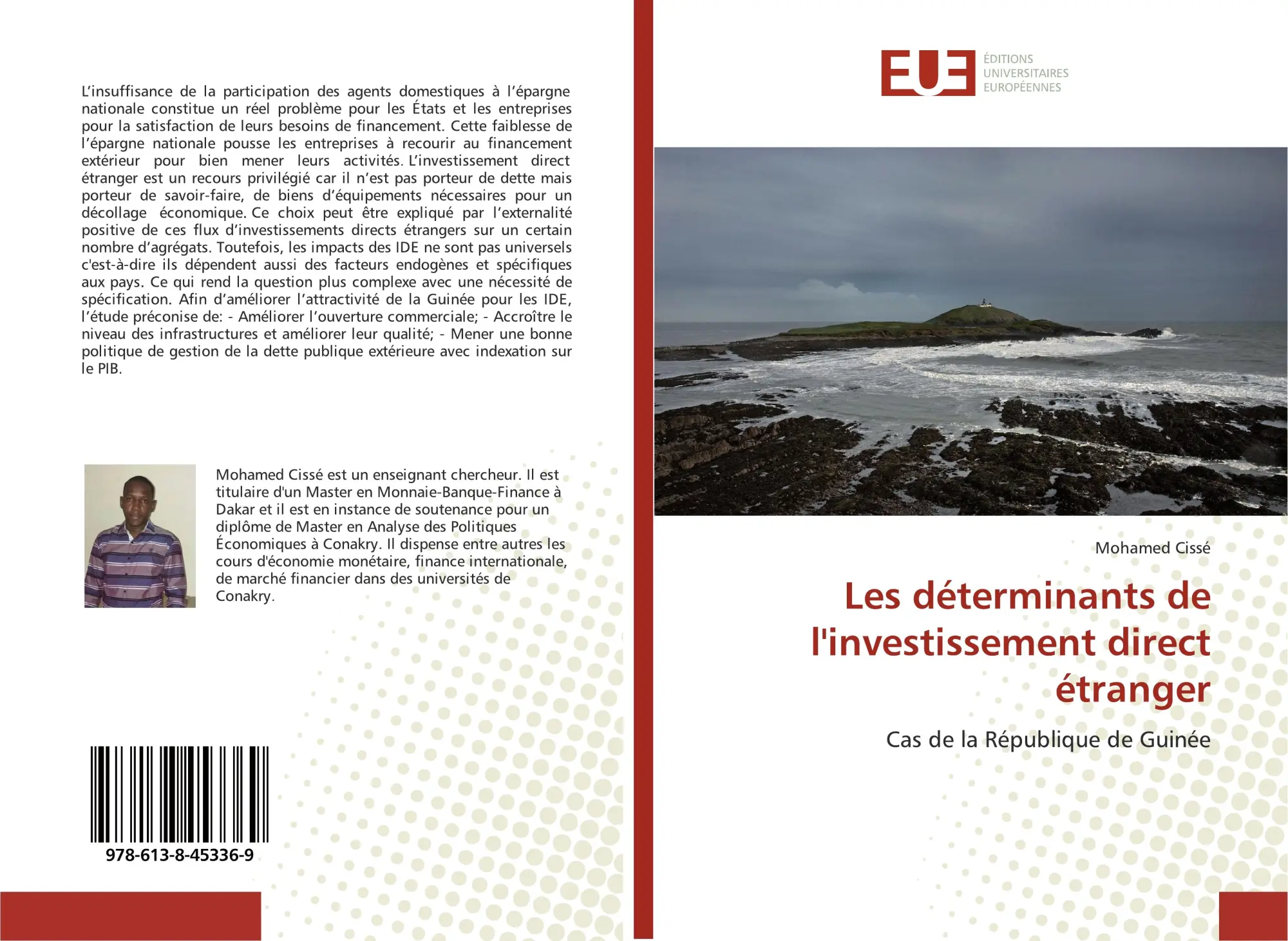 Cover: 9786138453369 | Les déterminants de l'investissement direct étranger | Mohamed Cissé