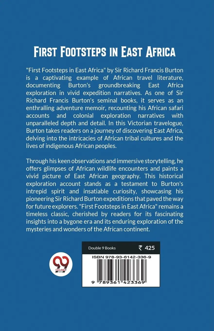 Rückseite: 9789361423369 | First Footsteps in East Africa | Richard Francis Burton | Taschenbuch