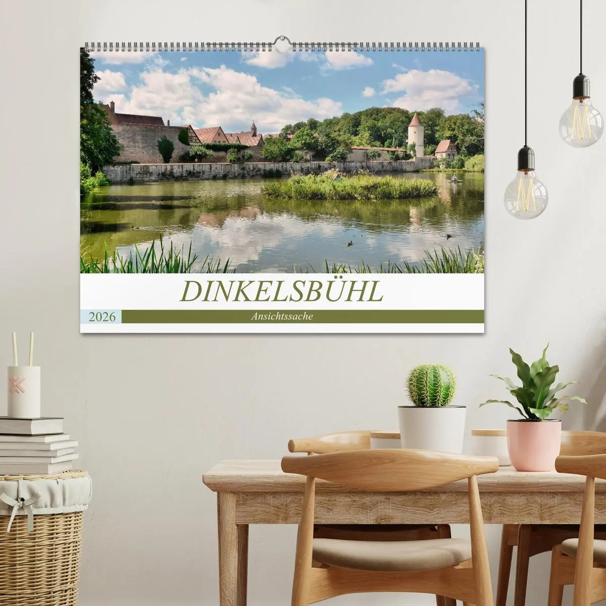 Bild: 9783457763469 | Dinkelsbühl - Ansichtssache (Wandkalender 2026 DIN A2 quer),...