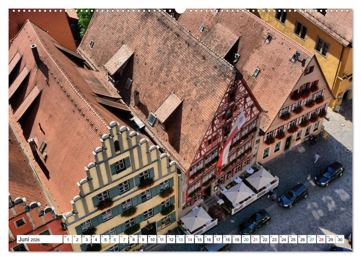 Bild: 9783457763469 | Dinkelsbühl - Ansichtssache (Wandkalender 2026 DIN A2 quer),...