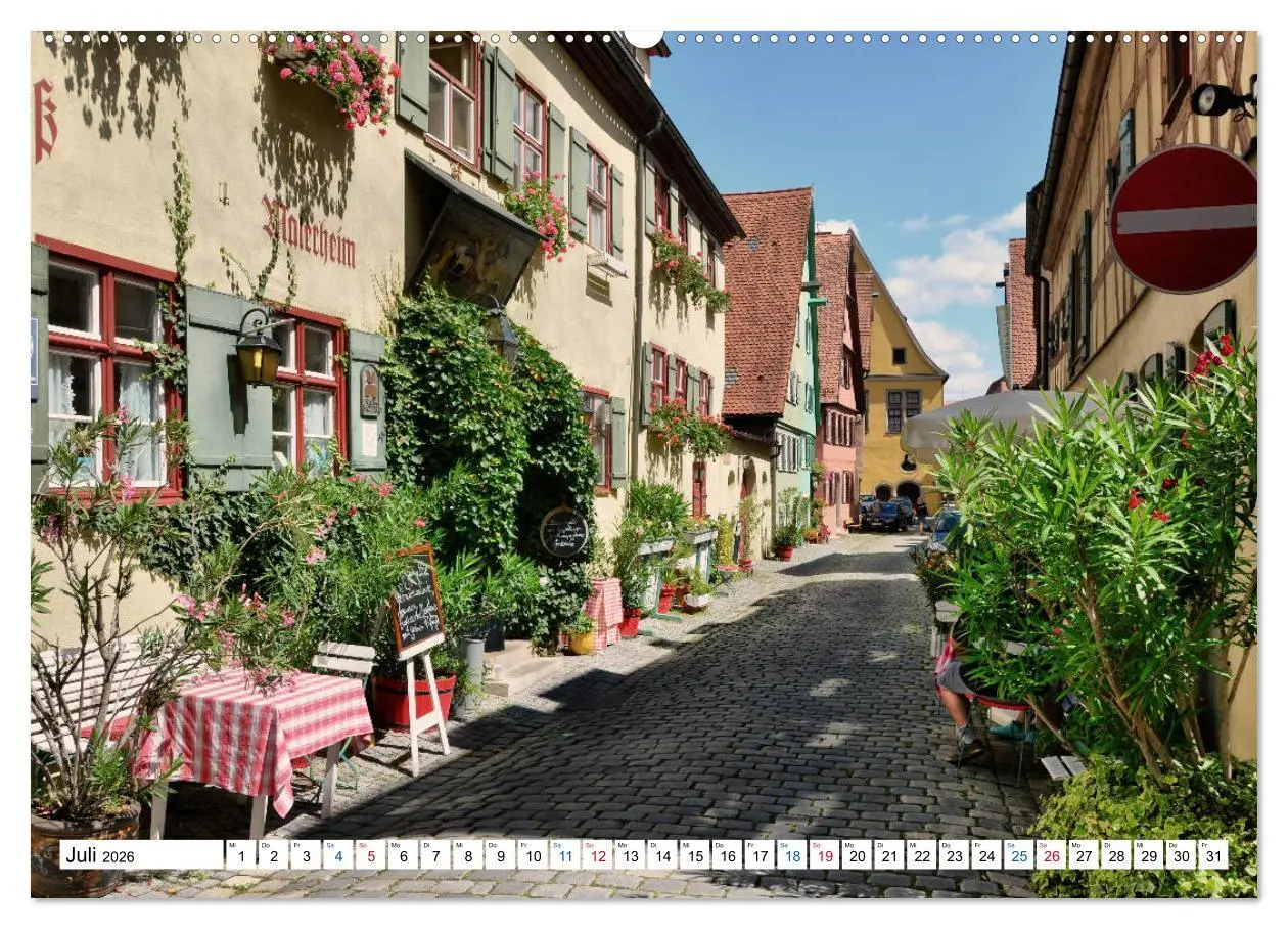 Bild: 9783457763469 | Dinkelsbühl - Ansichtssache (Wandkalender 2026 DIN A2 quer),...