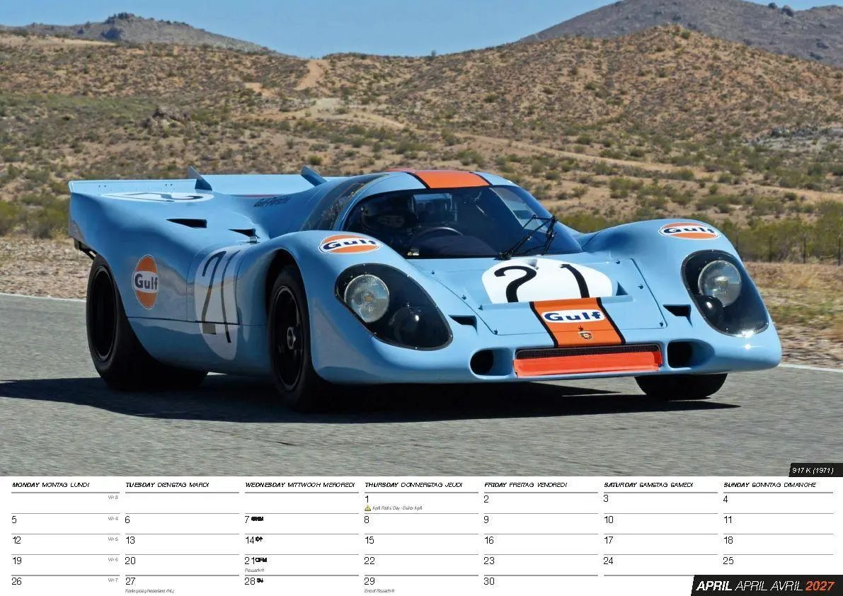 Bild: 9798893613469 | Porsche Classics Kalender 2027 | Klassik | Kalender | 14 S. | Deutsch