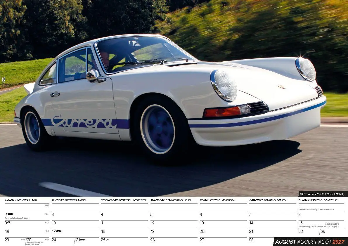 Bild: 9798893613469 | Porsche Classics Kalender 2027 | Klassik | Kalender | 14 S. | Deutsch