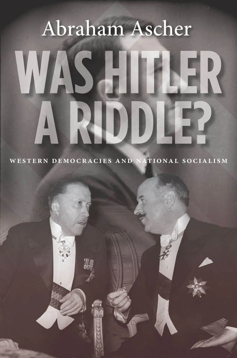 Cover: 9780804783569 | Was Hitler a Riddle? | Western Democracies and National Socialism