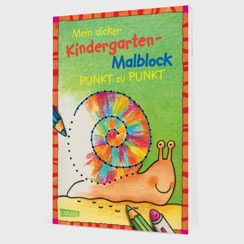 Bild: 9783551183569 | Mein dicker Kindergarten-Malblock. Von Punkt zu Punkt | Eva Muszynski