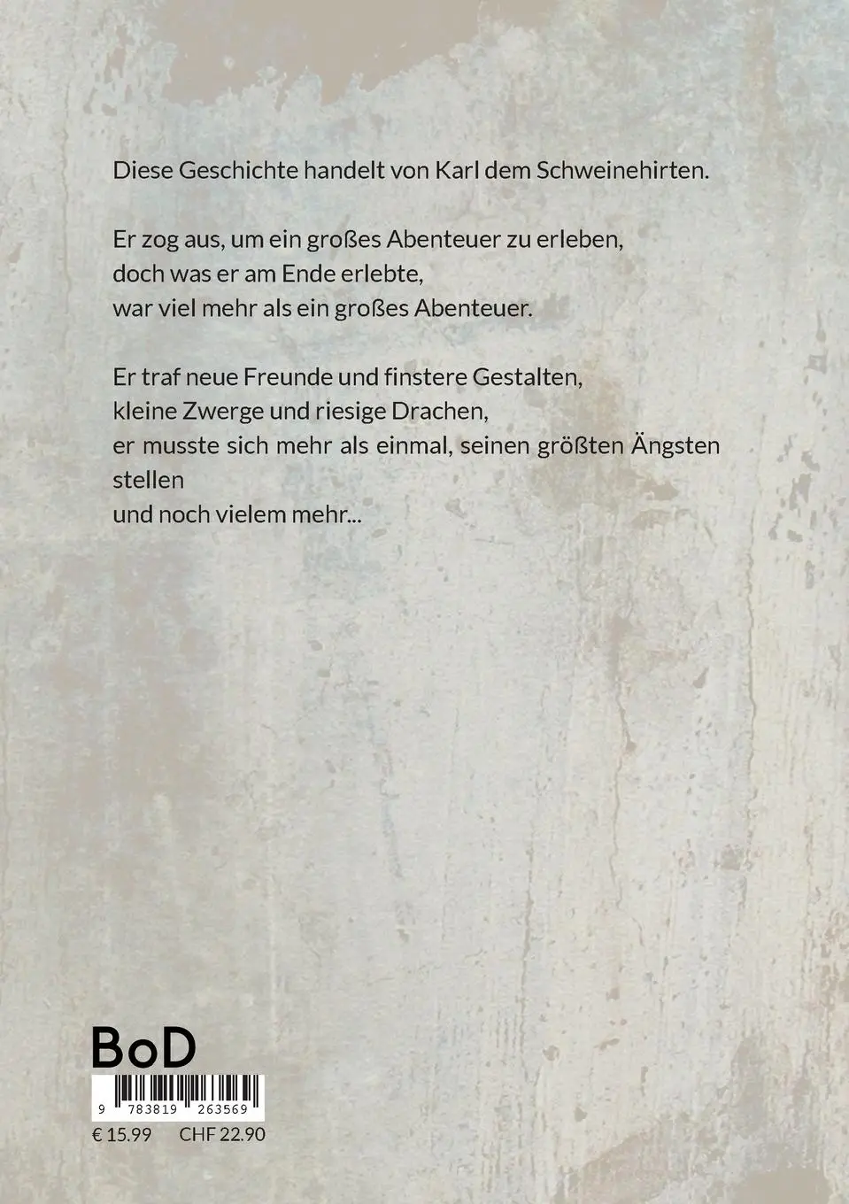 Rückseite: 9783819263569 | Die Legende der Öllampe | Band 1 | Sascha Weißgerber | Taschenbuch